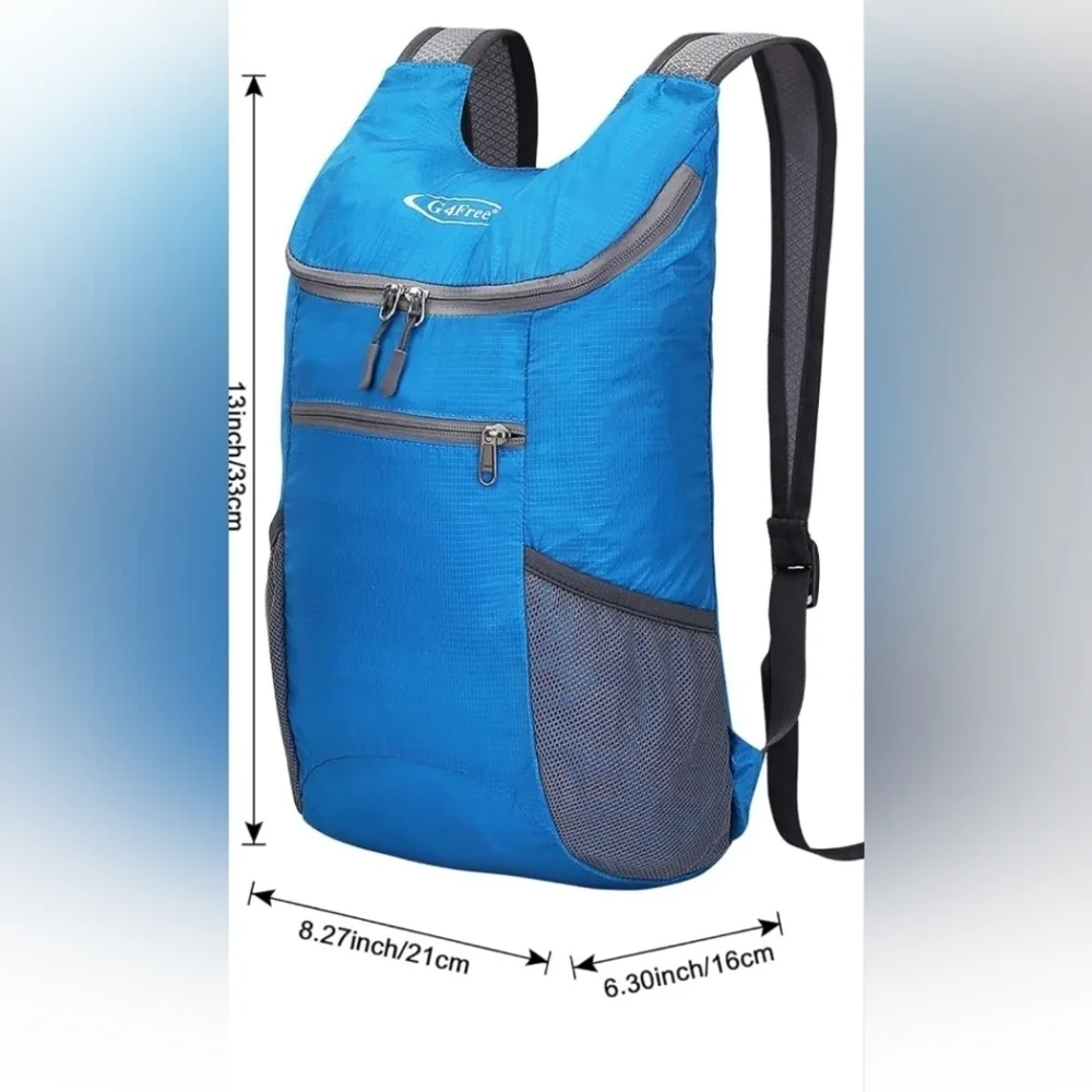 G4Free Light Weight Blue Backpack 11L